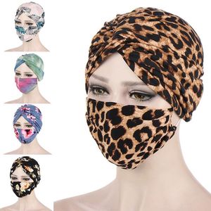 Beanies Beanie/Skull Caps Fashion Print Muslim Turban Bonnet For Women Islamic Inner Hijab Arab Wrap Head Hijabs Femme Musulman Turbante