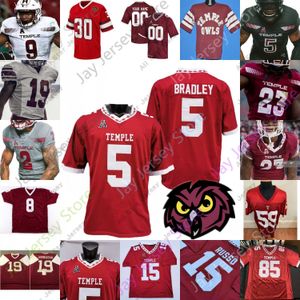 Football Jerseys Custom Ncaa College Temple Owls Football Jersey Travon Williams Zack Mesday Ryquell Armstead Bryant Dogbe Matakevich