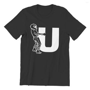 Męskie koszulki T-shirty dla Ciebie miłośnicy motocykli Punk Kawaii Graphic Count Fllar Men Men Ubranie 33505
