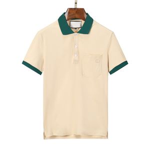 2023 Mens Polo Shirt Designer Man Fashion Horse T Shirts Casual Men Golf Summer Polos Shirt Embroidery High Street Trend Top Tee Asian size QAQ