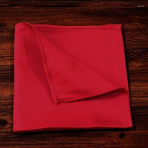 Table Napkin 10Pcs/Set Red Cotton Napkins 47x47cm Cloth Handkerchief El Wedding Party Decoration Dinner