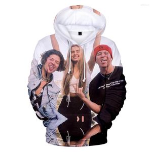 Men's Hoodies Popoular Hip Hop Charli D'amelio The House Sweatshirts Men/Women 3D Print Long Sleeve Pullover Addison Rae Tops