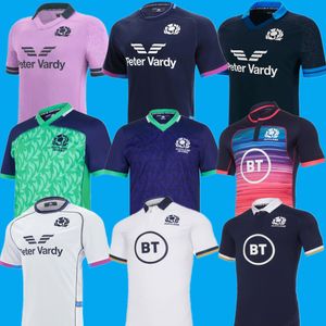 Englands Rugby Jerseys mens shirts rugby jersey 2022 2023 Scotland 20 21 22 23 Scottish 7s home away polo vest shirts Mens jerseys