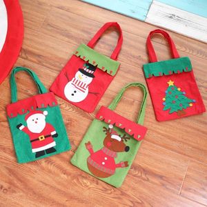 Christmas Decorations 40 20cm Non-woven Decoration Candy Bag Book Gift Thick Hand-stitched