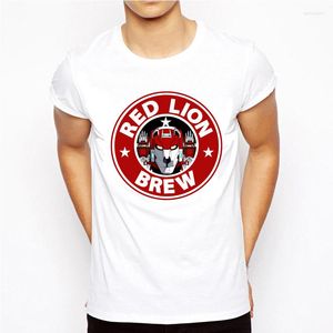 Camisetas masculinas Arrival 2023 Fashion T-shirt Voltron Print Casual Masculino O-neck Tops Masculino Fan's Funny Tees