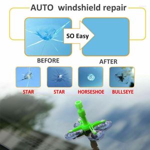 Car Wash Solutions Windschutzscheiben-Fensterglas-Riss-Reparatur-Kleber-Set, schnelle Reparatur, DIY-Windschutzscheibe