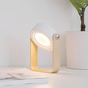 Lampy stołowe LED Light Składana lampa lampy pochodnia biurko