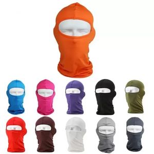 Face Hat Mask Autumn Winter Polyester Beanie Cover Balaclava Ski Motorcycle Cycling Masks Skiboard Helmet Neck Warmer Gaiter Tube Beanies gift ss0124