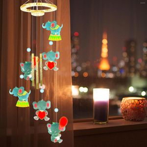 Decorative Figurines Resin Molds Silicone Kit Wind Chime Making Mold DIY Chimes Epoxy Elephant Shape For Create Art Home Party Decorations