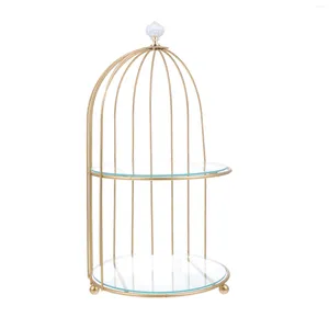 Baking Tools Stand Cake Cupcake Display Tray Dessert Wedding Gold Cage Bird Stands Serving Holderorganizer Table Birdcage Metal Tower Plate