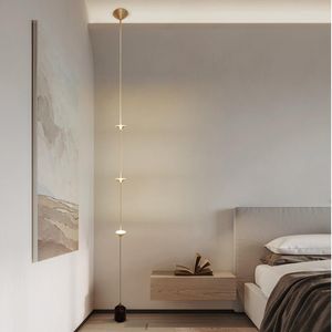 Pendant Lamps Simple Marble Floor Lamp Indoor Bedroom Corner Decorative Ceiling And Plug Are Applicable To Creative Chandelier