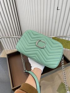 Kobiety marmont designerskie torby marki makijażowe torby makijażu hurtowe luksusowe torebki skórzane crossbody z łańcuchem Paisley Torka na ramię Mała torebka bagażowa