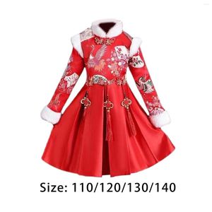 Casual Dresses Soft Chinese Traditional Girls Dress Gifts Clothing Outfits Princess For Year Prom Cosplay Costume Birthday
