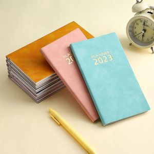 Planner 2023 Codzienny harmonogram książek miesięczny notebook cotygodniowy czasopismo kalendarzowe akademickie notatki
