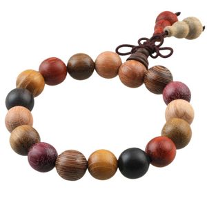 Strand Beaded Strands Wood Beads Bracelets Men Black Ethinc Meditation Women Prayer Jewelry Yoga Lovers Gifts