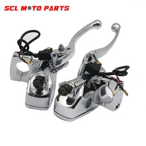 Motorcycle Brakes ALconstar-Racing Brake Master Cylinder Hydraulic Clutch Lever Left & Right One Set 1 Inch 25mm Universal