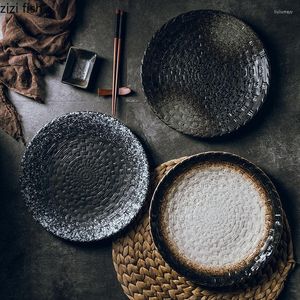 Talerze Vintage 10-calowy okrągły ceramiczny obiadowy hodowlaj Drużyna aktywa