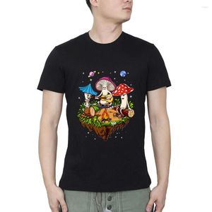 Men's T Shirts Hippie Magic Mushrooms Psilocybin Mens T-shirt Shirt For Men Clothing
