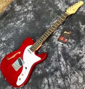 Ny elektrisk gitarr fretboard mahogny tr￤ anpassad solid kropp