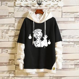 Męskie bluzy z kapturem anime toaleta związana nene yashiro hanako kun hoodie z kapturem moda fajna pullover kostium cosplay bluza męska kobieta unisex