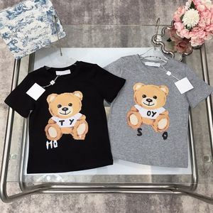 kids designer t shirt baby clothes kid t shirt clothe girl boy tshirt Classic luxury summer Short Sleeve with letter bear