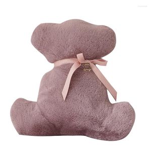 Poduszka 35 cm Pluszowe zabawki śpiące zwierzę miękka wypchana lalka poduszka do dziewcząt Dekoracja urodzin dla dzieci
