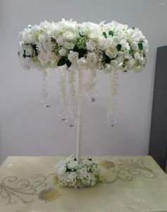 Party Decoration Table Centerpiece Decor Flower High Centerpieces & Wedding For Metal Frame Stands