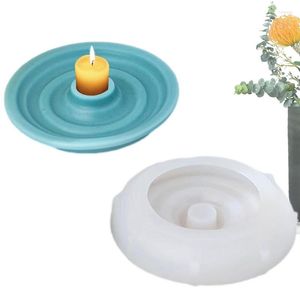 Candle Holders Holder Resin Mold Handmade Molds For Making Reusable Cement Candles Mould DIY Jewelry Box