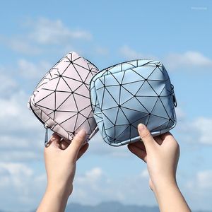 Depolama Çantaları Kadın Tampon Çanta Taşınabilir Mini Sıhhi Pad Poşet Peçete Peçete Peçete Kozmetik Bayanlar Makyaj Küçük Değişim Organizatör