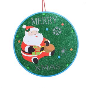 Christmas Decorations LED Electronic Colorful Glowing Cartoon Shoes Child Gift Party Decoration Pendant