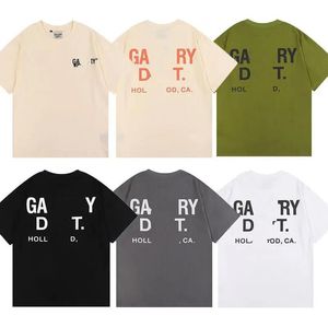 2023 T-shirty galerii Departament Designer Summer Galaryes koszula alfabet nadrukowana gwiazda ta sama okrągła szyja T-shirt dla mężczyzn i kobiet