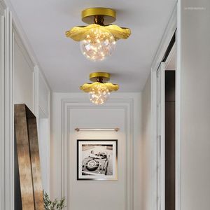 Lampadari Moderni Lampadario a Soffitto a Led Decorazioni per la Casa Lampada Rotonda per Corridoio Balcone Corridoio Apparecchi Soggiorno AC 110 220 V