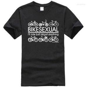 Erkekler Tişörtleri Bikesexual Her Şey Rltw T-Shirt Tee Cycle Cyclinger Bisiklet Doğum Günü Kısa Kollu Gömlek Erkekler Harajuku Moda