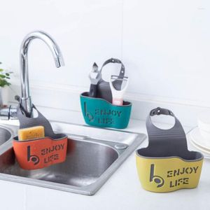 Kök förvaring njut av livshylla tvål svamp dränering rack badrum hållare sug kopp arrangör diskbänk