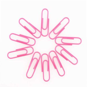 Pink Colors 28/33/50mm Size Accessories Paper Clips Notebook Memo Pad Paperclips Student Office Supplies Stationary