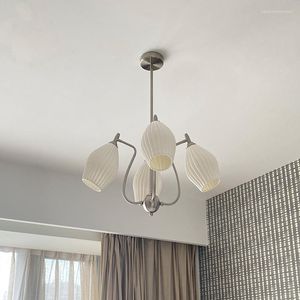 Pendant Lamps Post-Modern Italian Mid-Ancient Lamp In The Living Room Modern Creative Dining Bedroom Jade Porcelain Aesthetic Chandelier