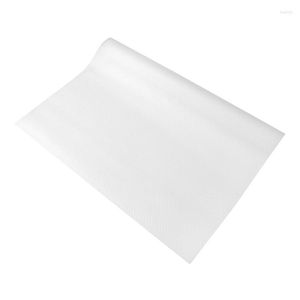 Table Mats Kitchen Tool Clear Waterproof Oilproof Shelf Cover Mat Drawer Liner Cabinet Non Slip Adhesive For Cupboard Refrigerator