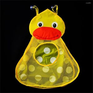 Förvaringslådor Vattentät lätt klart mönster Bekvämt Pouch Cartoon Animal Toy Organizer Basket Badrumsmaterial