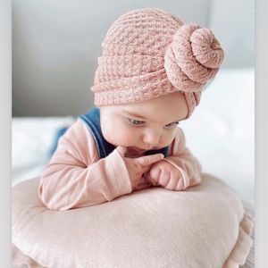 Boinas 2023 Inverno Kids Girl Waffle Crochet Knit Hat Turban Capinho Infantler Baby Cap Bonnet Beanies