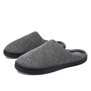 Slippers Similarfree Winter Warm Cotton Women Men Home Shoes Simple Non-slip Indoor Slides Corduroy Couple Slipper Female