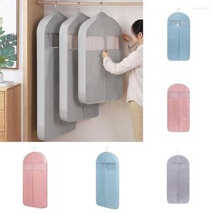 Storage Boxes Thickened Non Woven Clothe Cover Wardrobe Closet Dustproof Coat Jacket Bag Home Organization Hanging Organizers