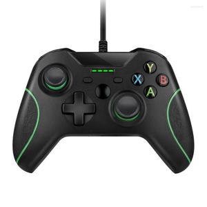 Spelkontroller USB Wired Controller Control för Microsoft Xbox One Gamepad Slim Windows Mando Joystick