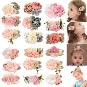 Hair Accessories 3Pcs Cute Gift Barrettes Decor Petals Hairpins Headwear Flower Clips