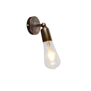 Modern Tek Duvar Sconce Lambası Eşsiz Retro Endüstriyel Vintage Duvar Işığı Yatak Odası Oturma Odası Bar