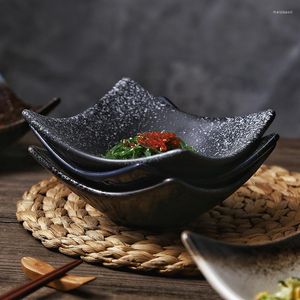 Bowls Japanese Cuisine Small Dishes Ceramic Tableware Dried Fruit Dessert Snack Plates Salad Bowl
