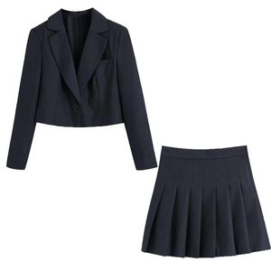 Vestido de duas peças feminino blazer de terno de escritório