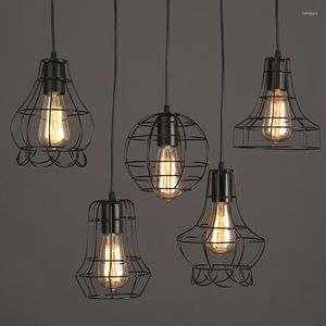 Подвесные лампы e27 Retro Iron Creative Nordic Light