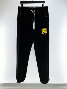2023 Spring New Fashions Mens Designer H￶gkvalitativ svart jogginglastbyxor ~ US Size Pants ~ Toppar Mens Yoga Joggers Track Sweat Pants