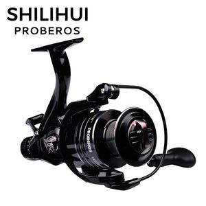 BAITCASTING REELS SHILIHUI SINNING REEL 13-19KG MAX DRAG FISH METAL SPOOL CARP HJUL Saltvatten PESCA TROLLING