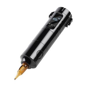 Kits de armas de tatuagem Sworder Wireless Pen Machine#18500 Bateria com conector RCA e Exibição de LED digital RCA para maquiagem permanente